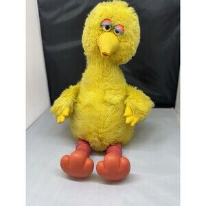 Vtg 1986 Ideal Sesame Street Talking Big Bird Story Magic Tested Works